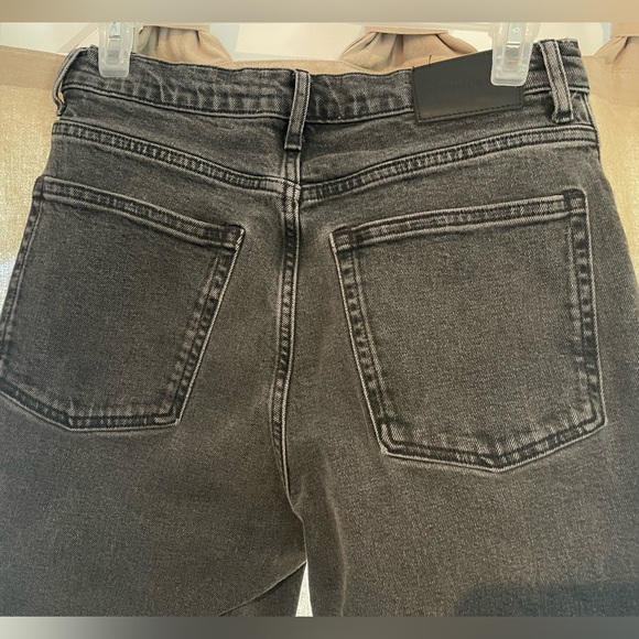 Everlane The Way High Jean black sz 28 Regular organic cotton - Picture 3 of 5